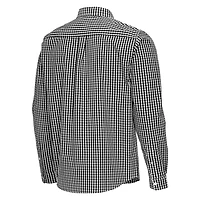 Antigua NC State Wolfpack Ellis Woven Tri-Blend Long Sleeve Button-Down Shirt