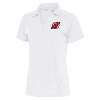 Antigua New Jersey Devils Team Logo Tribute Polo