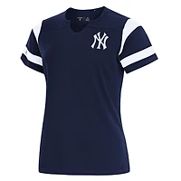 Antigua New York Yankees Encounter Notch Neck Top