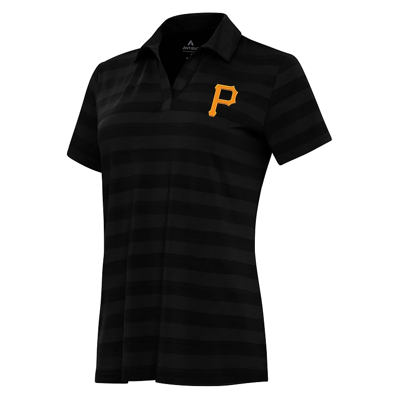 Antigua Pittsburgh Pirates Patch Tunnel Polo