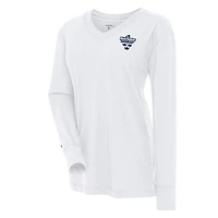 Antigua Sweden Hockey 2025 4 Nations Face Off Symbolic V-Neck Long Sleeve T-Shirt