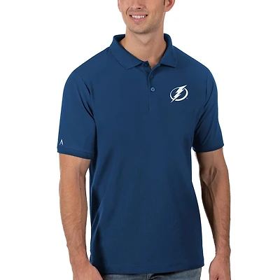 Antigua Tampa Bay Lightning Legacy Pique Polo