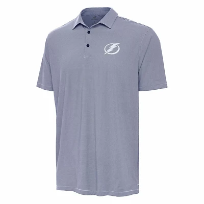 Antigua Tampa Bay Lightning Twine Polo