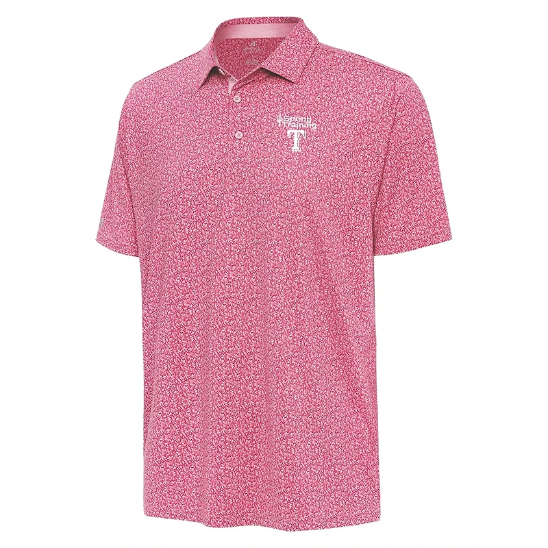 Antigua Texas Rangers Cactus Spring Training Blooming Polo