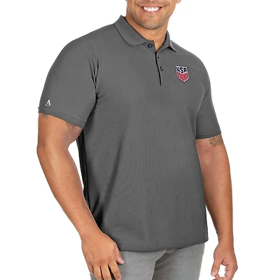 Antigua USMNT Legacy Pique Big  Tall Polo