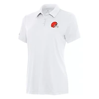 Antigua Women's Cleveland Browns Reprocess Polo Shirt