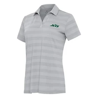 Antigua Women's New York Jets Tunnel Polo Shirt