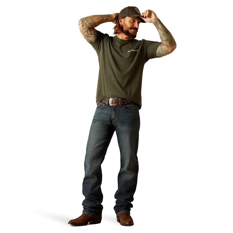 Ariat Men's Camo Ring T-shirt