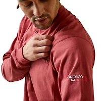 Ariat Men's Flame Resistant Air Henley Long Sleeve Shirt