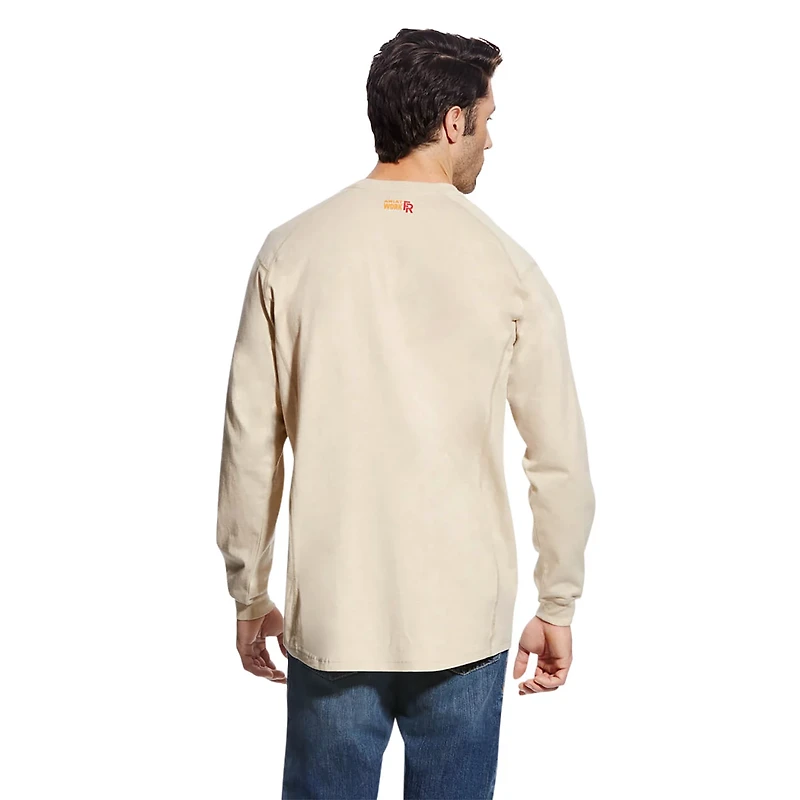 Ariat Men's Flame Resistant Air Long Sleeve Henley Shirt
