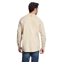 Ariat Men's Flame Resistant Air Long Sleeve Henley Shirt