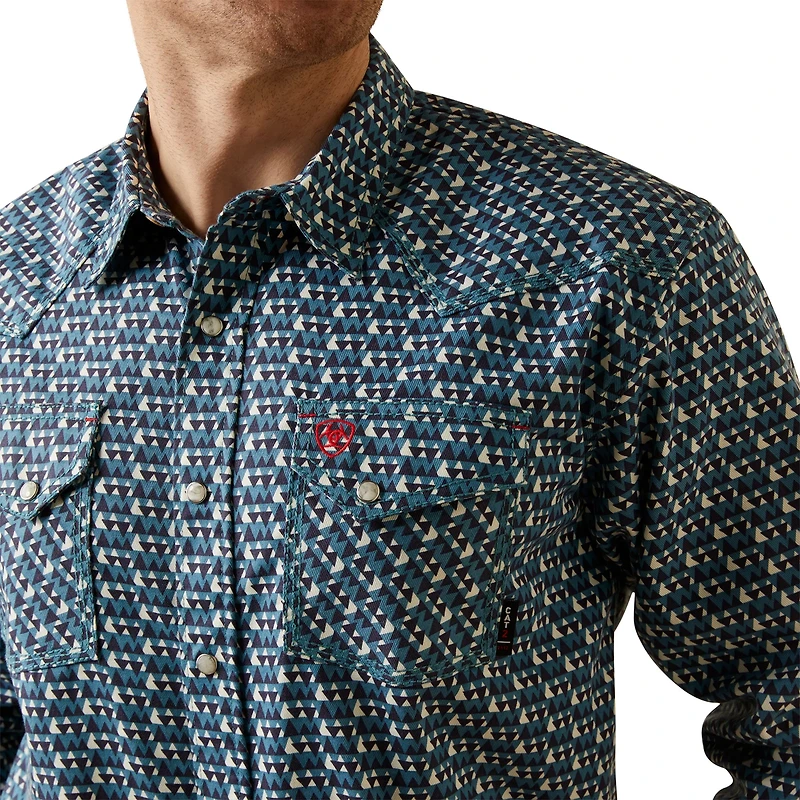 Ariat Men's FR Earp Retro Fit Snap Work Shirt