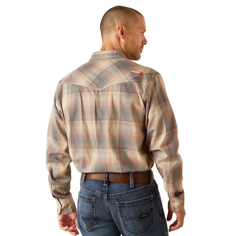 Ariat Men's FR Excalibur Retro Fit Snap Work Shirt