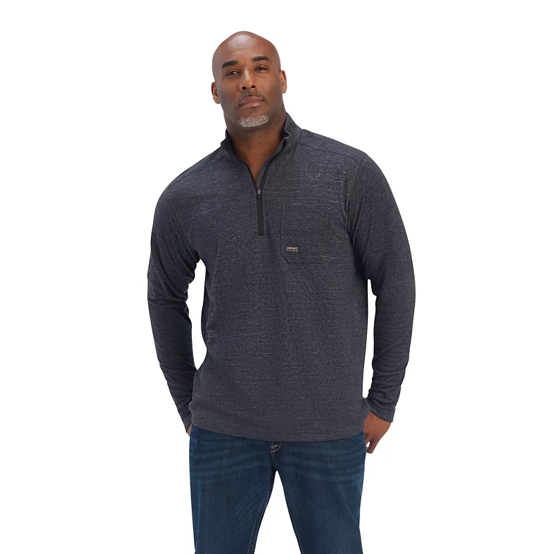 Ariat Men's Rebar Foundation 1/4 Zip Shirt