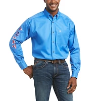 Ariat Men's Team Logo Twill Classic Fit Button Down Shirt