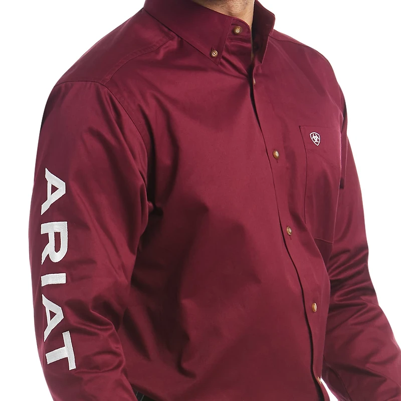 Ariat Men's Team Logo Twill Long Sleeve T-shirt