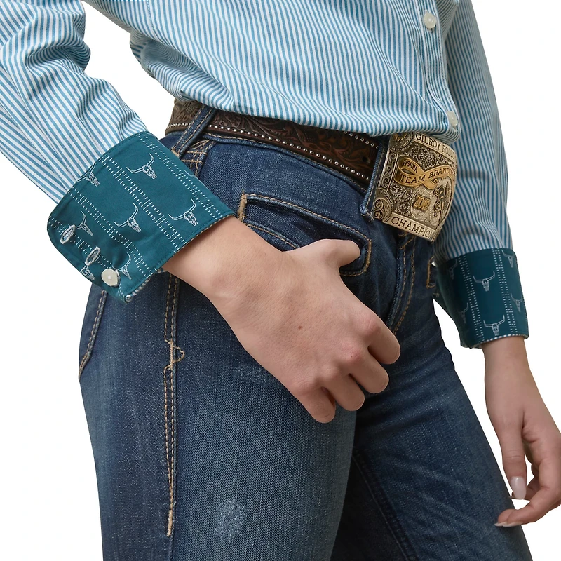 Ariat Women's Kirby Stretch Printed Long Sleeve Shirt