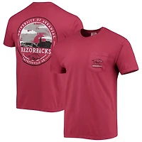 Arkansas Razorbacks Circle Campus Scene T-Shirt