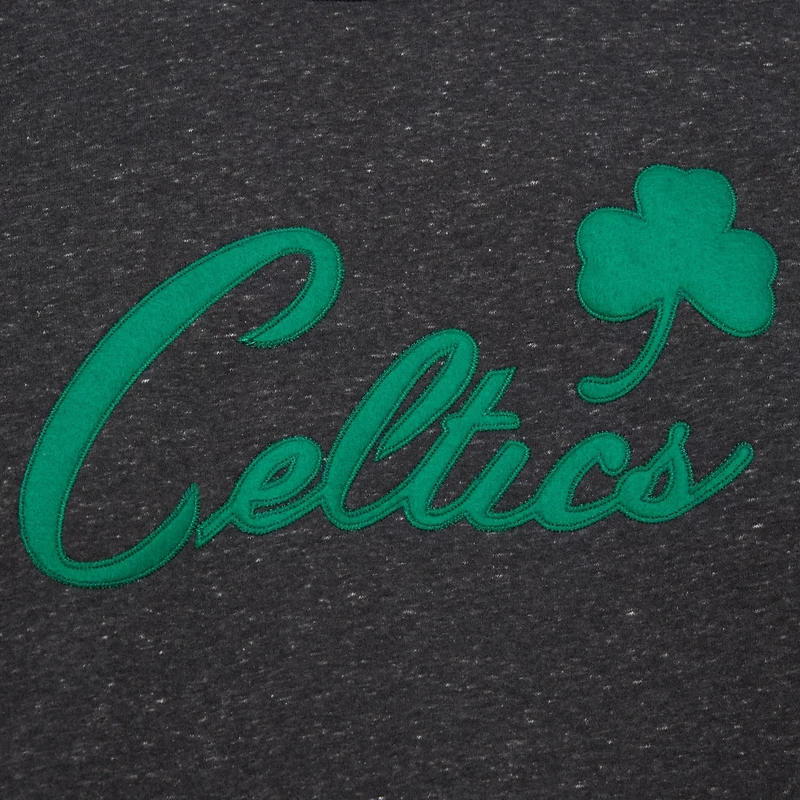 Boston Celtics Hardwood Classics out Collection Snow Washed Pullover Sweatshirt