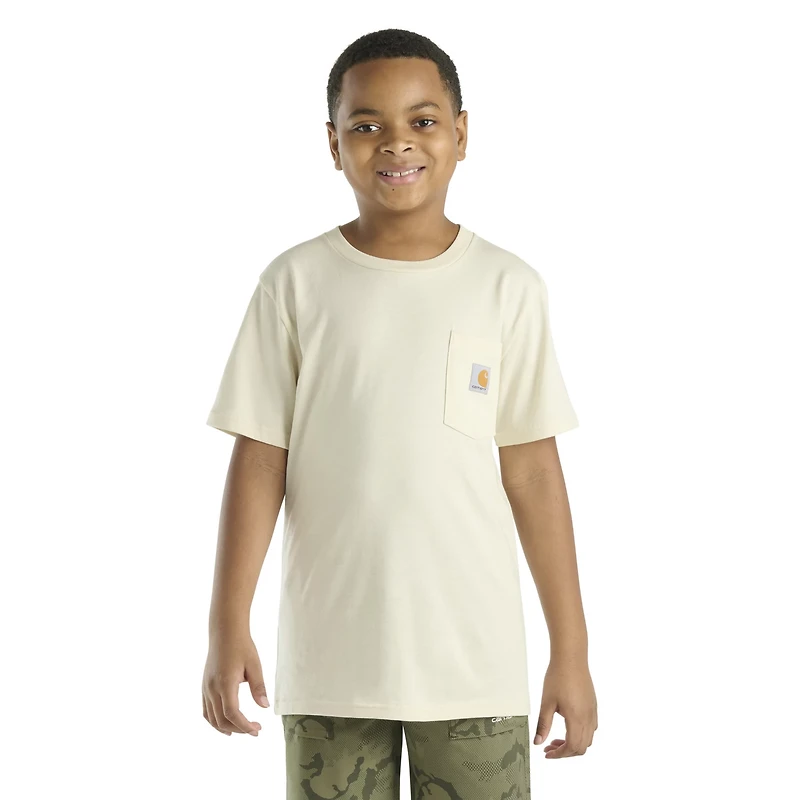 Carhartt Boys' Camo Logo Short Sleeve T-shirt