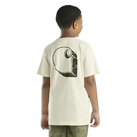 Carhartt Boys' Camo Logo Short Sleeve T-shirt