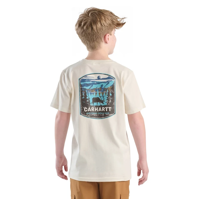 Carhartt Boys' Deer Pocket Graphic T-shirt