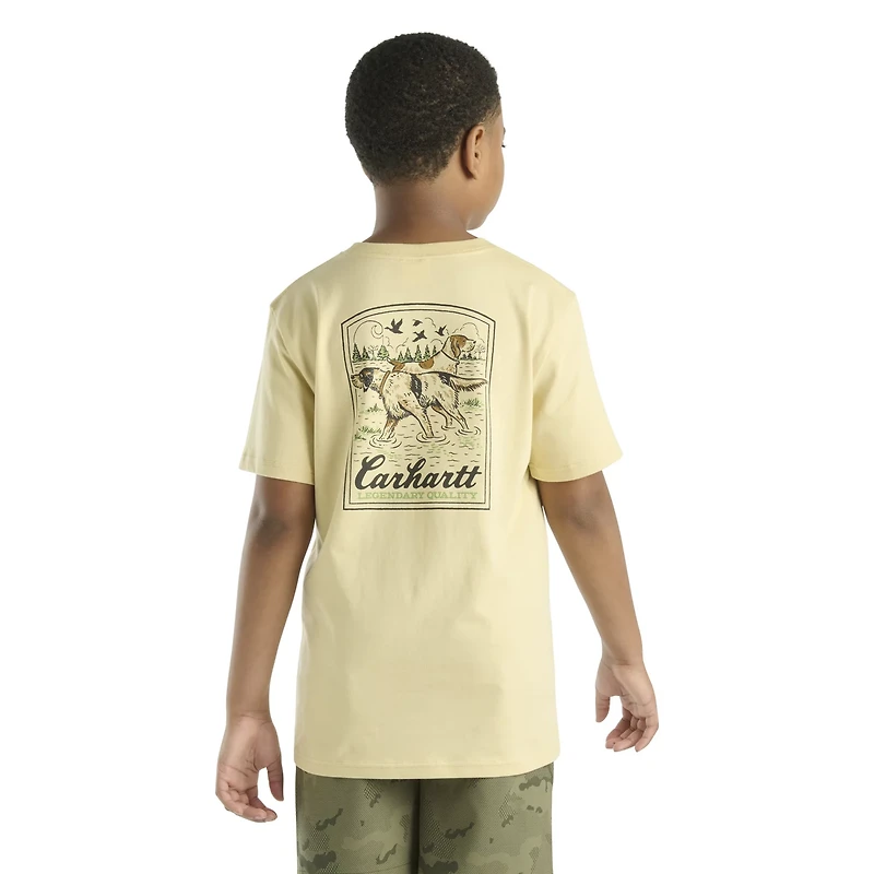 Carhartt Boys' Dog Pocket Graphic T-shirt