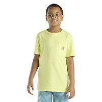 Carhartt Boys' Logo Pocket Short Sleeve T-shirt