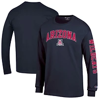Champion Arizona Wildcats Arch Over Logo 2-Hit Long Sleeve T-Shirt
