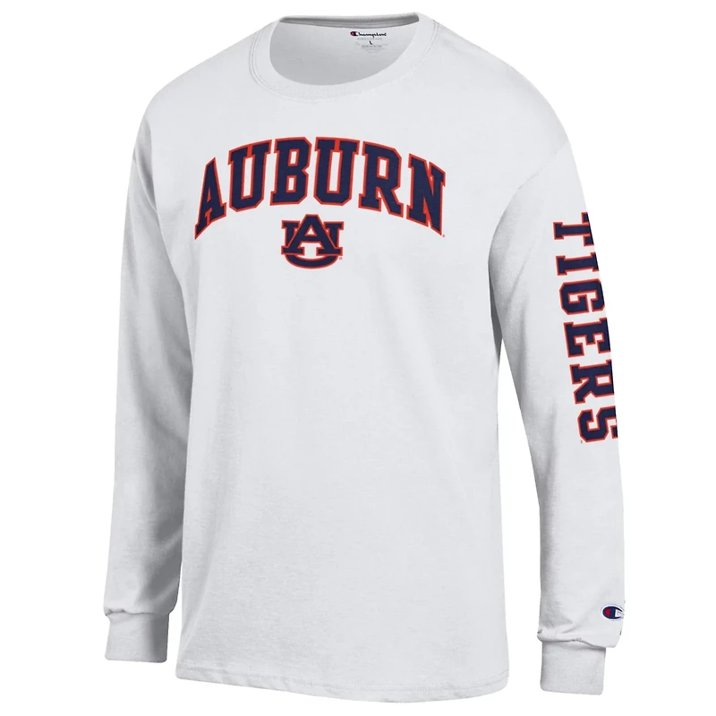 Champion Auburn Tigers Arch Over Logo 2-Hit Long Sleeve T-Shirt