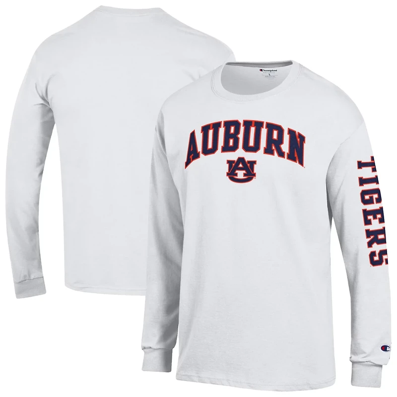 Champion Auburn Tigers Arch Over Logo 2-Hit Long Sleeve T-Shirt