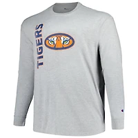Champion Auburn Tigers Big  Tall Mascot Long Sleeve T-Shirt