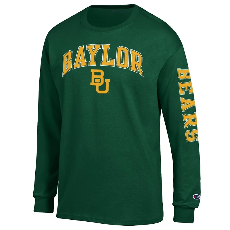 Champion Baylor Bears Arch Over Logo 2-Hit Long Sleeve T-Shirt