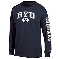 Champion BYU Cougars Arch Over Logo 2-Hit Long Sleeve T-Shirt