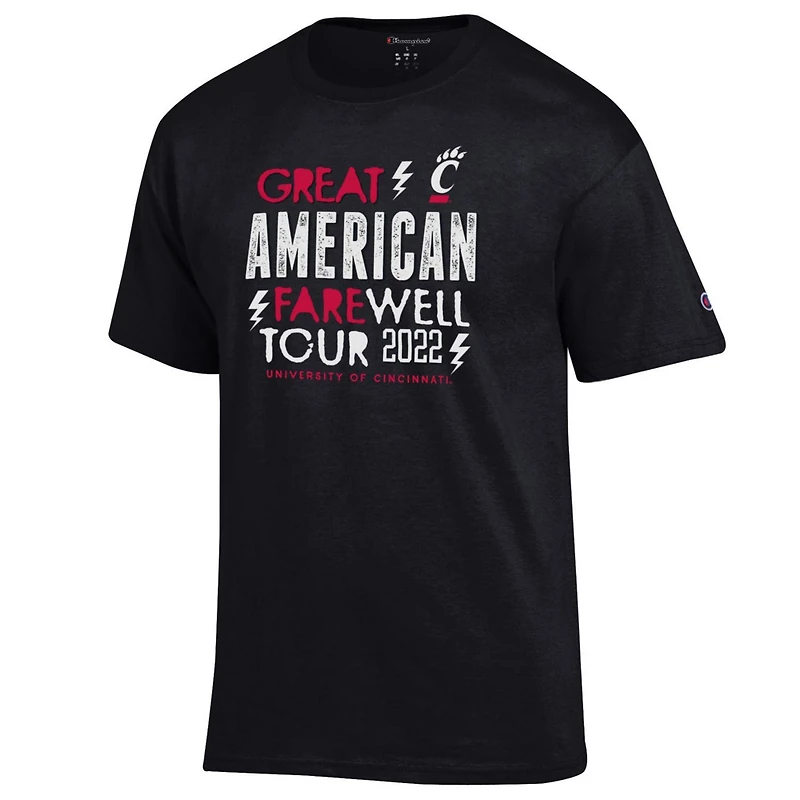 Champion Cincinnati Bearcats Farewell Tour T-Shirt