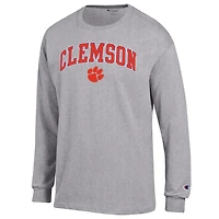 Champion Clemson Tigers Arch Over Logo Long Sleeve T-Shirt