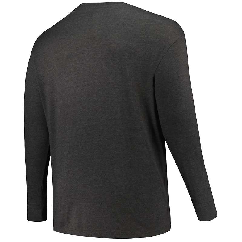 Champion Clemson Tigers Big  Tall Arch Long Sleeve T-Shirt