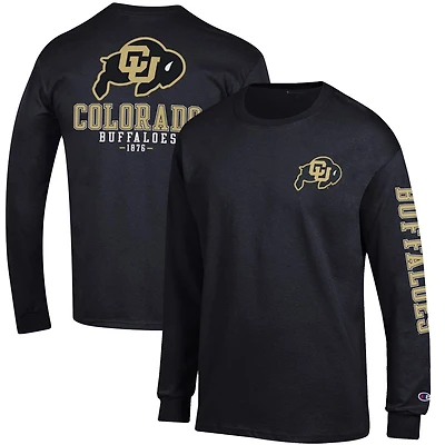 Champion Colorado Buffaloes Team Stack Long Sleeve T-Shirt