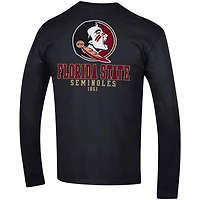 Champion Florida State Seminoles Team Stack Long Sleeve T-Shirt