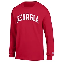 Champion Georgia Bulldogs Basic Arch Long Sleeve T-Shirt