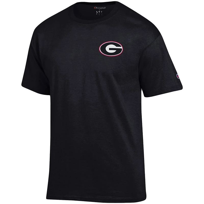 Champion Georgia Bulldogs Stack 2-Hit T-Shirt