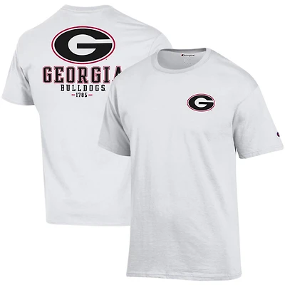 Champion Georgia Bulldogs Stack 2-Hit T-Shirt