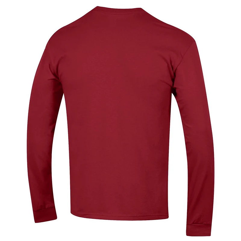 Champion Indiana Hoosiers Arch Over Logo Long Sleeve T-Shirt