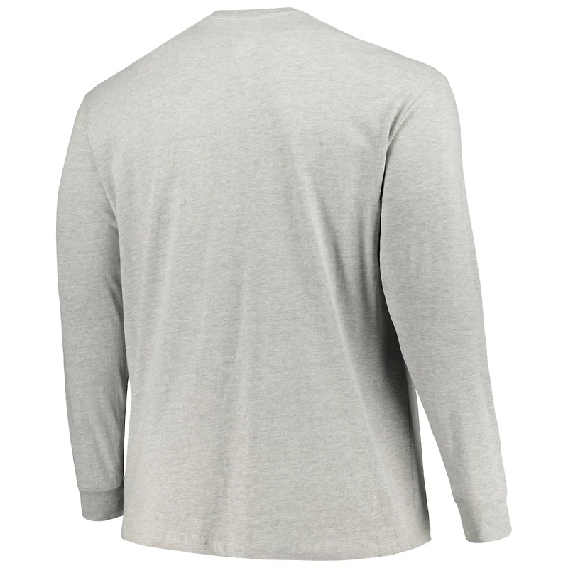 Champion Indiana Hoosiers Big  Tall Mascot Long Sleeve T-Shirt