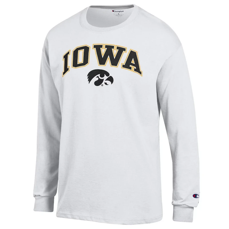 Champion Iowa Hawkeyes Arch Over Logo Long Sleeve T-Shirt