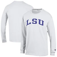 Champion LSU Tigers Basic Arch Long Sleeve T-Shirt