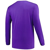 Champion LSU Tigers Big  Tall Arch Long Sleeve T-Shirt