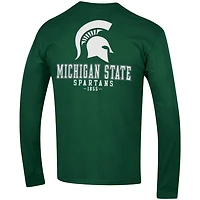 Champion Michigan State Spartans Team Stack Long Sleeve T-Shirt