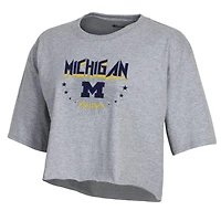 Champion Michigan Wolverines Boyfriend Cropped T-Shirt