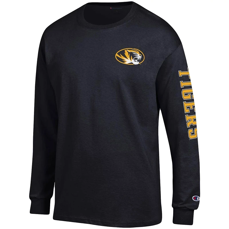 Champion Missouri Tigers Team Stack Long Sleeve T-Shirt
